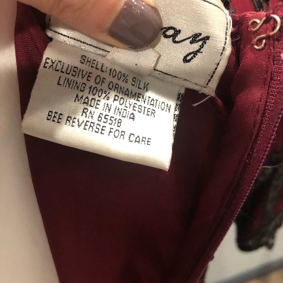 Vintage Beaded Blouse - Picture 6 of 7